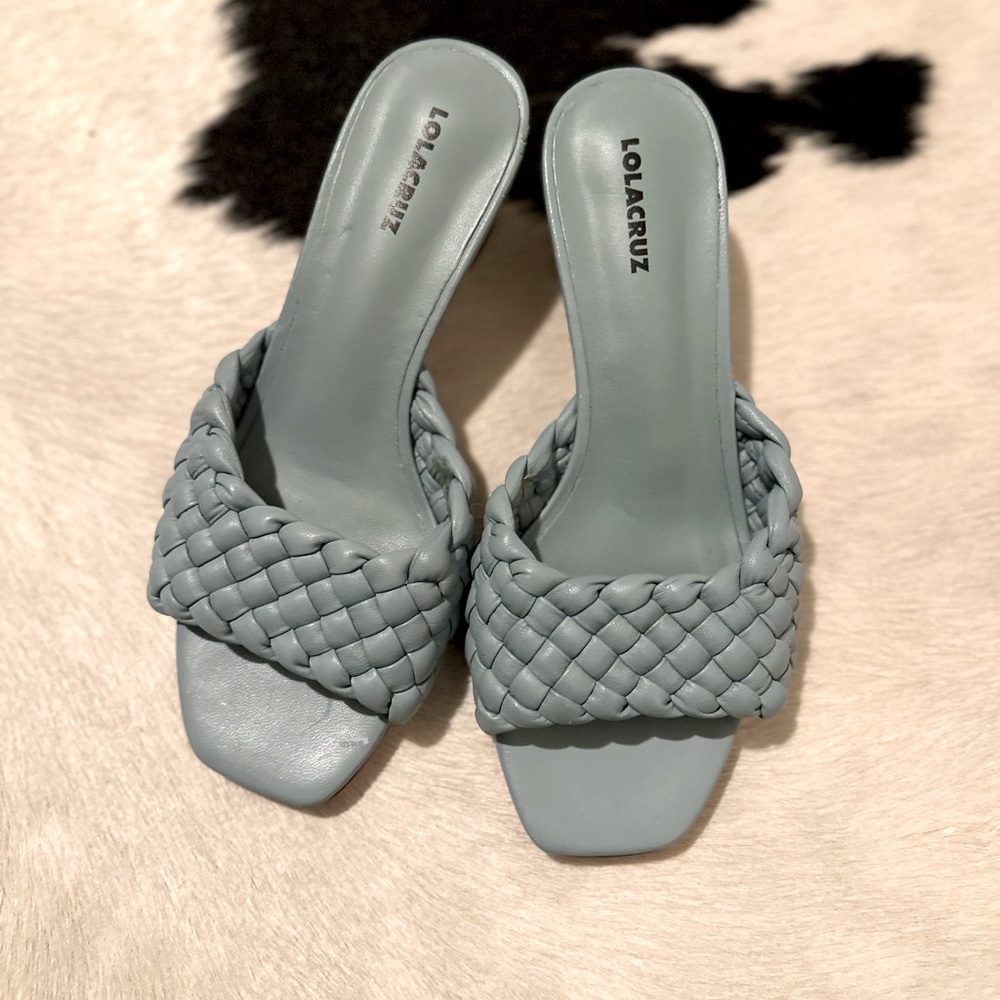 Lola Cruz Braided Sandal